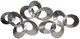 Moe's Home Collection Silver Looped Metal Large Wall Decor-0