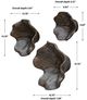 Uttermost® Teo 3-Piece Mocha Brown Wall Decor Set-3