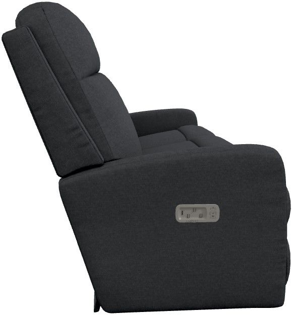 La-Z-Boy® Finley Storm Power Wall Reclining Sofa with Headrest-2