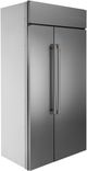 Café™ 25.1 Cu. Ft. Stainless Steel Built-In Side-by-Side Refrigerator-1