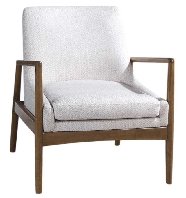 Uttermost® Bev White Accent Chair-0
