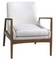 Uttermost® Bev White Accent Chair-0