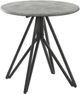 Coaster® Hadi Cement End Table with Gunmetal Hairpin Leg-0