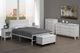Titus Furniture White 39" Twin Panel Bed-1