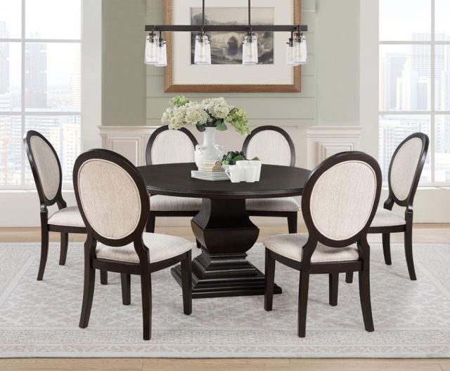 Coaster® Twyla Dark Cocoa Dining Table-4