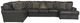 Jackson Furniture Denali 3-Piece Steel Right-Arm Facing Sectional and Chaise-1