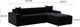 TOV Furniture Olafur 2-Piece Black Right-Arm Facing Sectional and Chaise-2