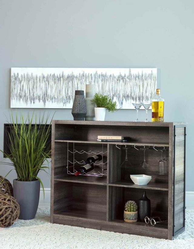 Coaster® Joe Aged Oak 5-Shelf Bar Unit-3
