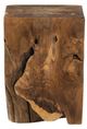 Four Hands Aged Natural Wooden Outdoor Stool-2