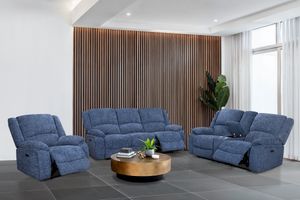 Lifestyle Gean Ocean Buy the Power Reclining Sofa and Power Console Loveseat Get the Matching Power Recliner FREE