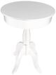 Crown Mark Romy White Chairside Table-0