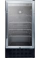 Summit® 18" 2.7 Cu. Ft. Stainless Steel Beverage Center-0