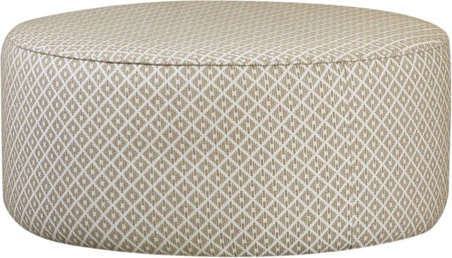 Fusion Furniture Limelight Mineral Owen Straw Cocktail Ottoman-0
