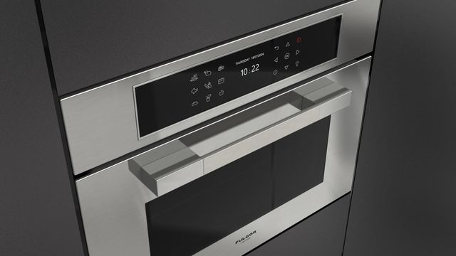 Fulgor Milano Matteo 700 Series 24" Fingerprint Resistant Stainless Steel Steam Oven-2