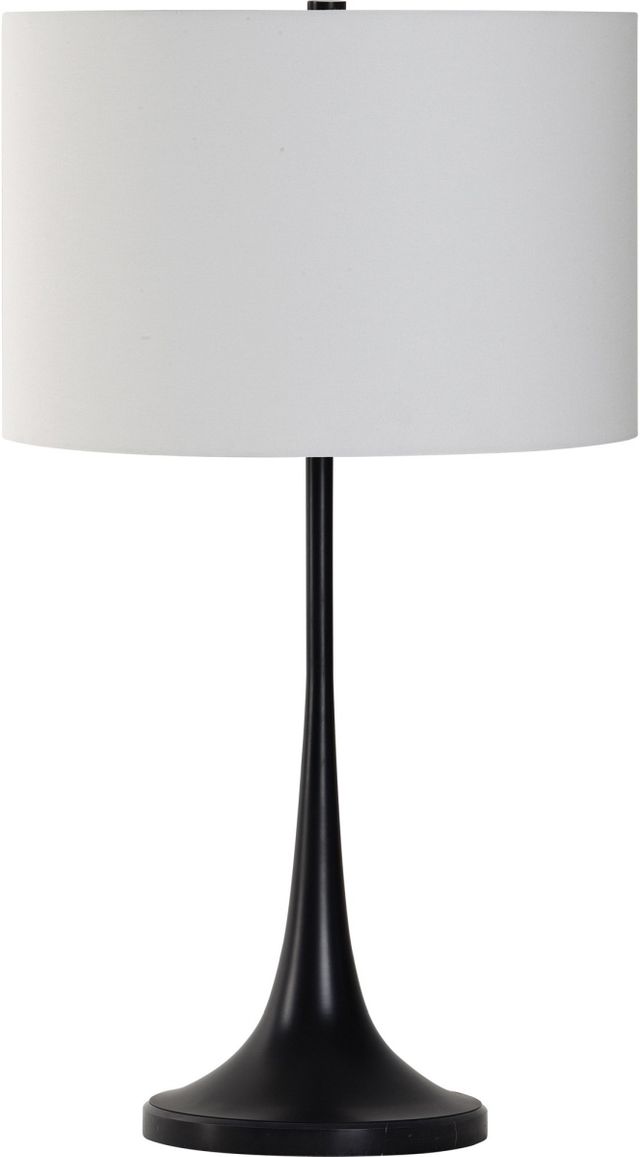 Renwil® Salvora Black Powder Table Lamp-0