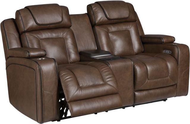 Signature Design by Ashley® Stargin Hickory Power Reclining Loveseat-3