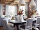 Currey & Company Pierrepont Gesso White/Contemporary Gold Leaf Large Pendant Lighting-3