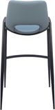 Zuo Modern Desi Gray Barstool Chair-3
