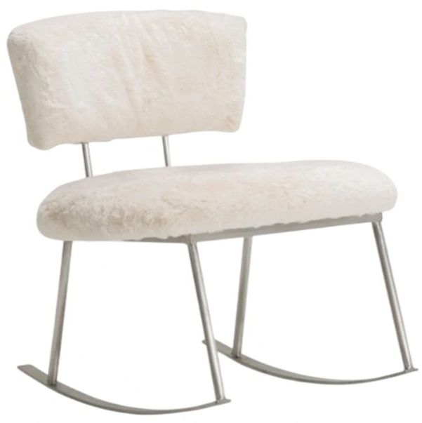 Michael Amini® A La Carte Brushed Silver/Powder Rocker