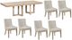 Liberty Furniture Proximity Place 7-Piece Barley/Barley Buff Optional Double Pedestal Dining Set-0