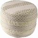 LR Home Sage/Ivory Pouf-2