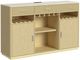 Elements International Cambrie Off-White/Natural Buffet-0