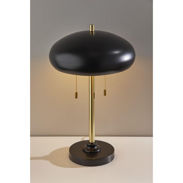 Adesso® Cap Black Table Lamp-1