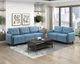 Homelegance® Garren Blue Loveseat-1