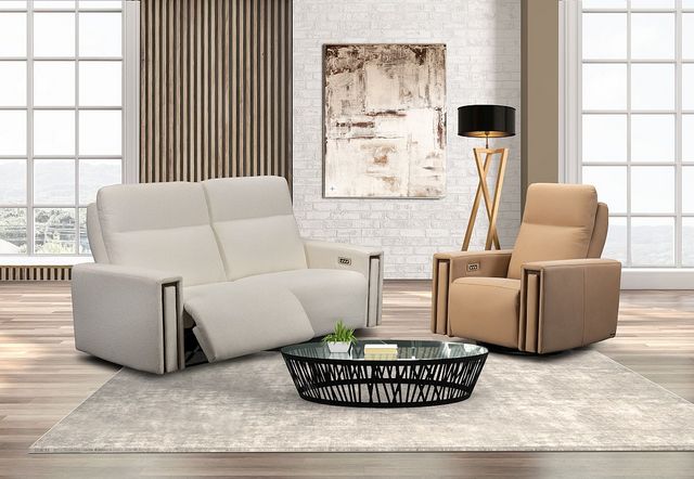 Elran Customizable Felix Manual Swivel Glider Recliner-5