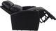 RowOne Galaxy II Home Entertainment Seating Black 2-Arm Power Recliner-4