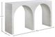 Meridian Furniture Faenza White Console Table-4