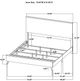 Coaster® Kaywood 4-Piece Natural Pine Eastern King Bedroom Set-4