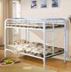 American Wholesale Furniture White Twin/Twin Bunk Bed-1