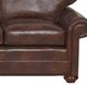 Vanguard® Furniture Customizable Main Street Leather Two Seat Sofa-1