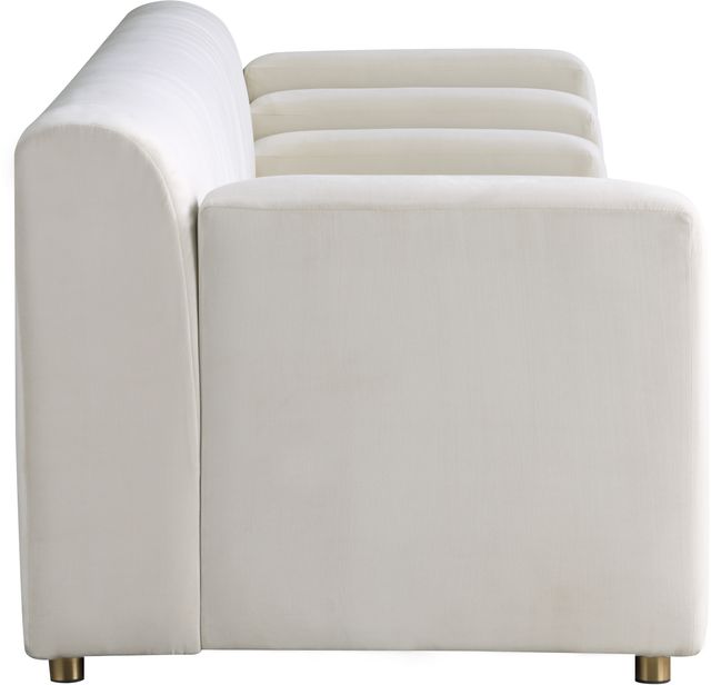 Meridian Furniture Naya Cream Upholstered Sofa-2