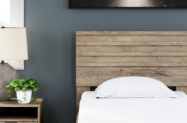 Signature Design by Ashley® Oliah Natural Twin Panel Headboard-3