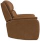 Flexsteel® Ziggy Camel Leather Power Recliner with Power Headrest and Lumbar-4
