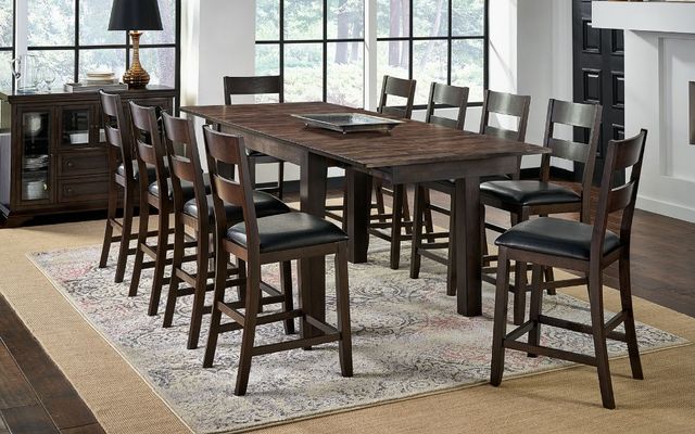 A-America® Mariposa Warm Gray Gathering Table-1