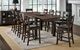 A-America® Mariposa Warm Gray Gathering Table-1