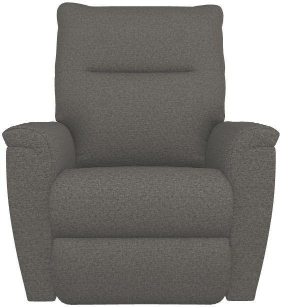 La-Z-Boy® Norton Charcoal Power Rocking Recliner with Headrest and Lumbar-1