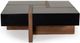 VIG Furniture Modrest Makai Black/Walnut Coffee Table-1