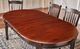 A-America® British Isles Antique Oak Extendable Leg Dining Table with Black Base-2