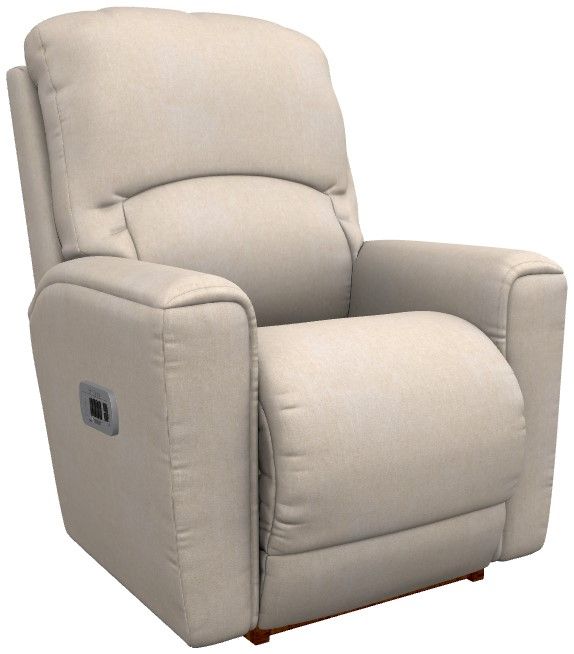 La-Z-Boy® Cassian Sand Power Rocking Recliner with Headrest and Lumbar-0