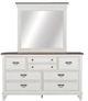 Liberty Furniture Allyson Park 3-Piece Charcoal/White King Bedroom Set-1