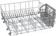 Bosch® 100 Series 24" Stainless Steel Top Control Built In Dishwasher-3