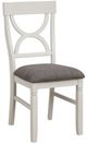 American Wholesale Furniture Anna 6-Piece Gray/White Dining Set-2