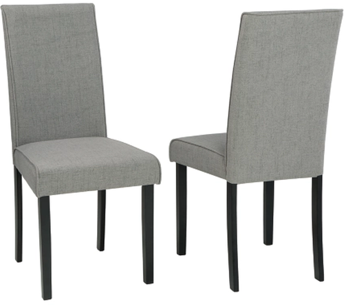 Signature Design by Ashley® Kimonte 2-Piece Dark Brown/Gray Dining Chair Set-0