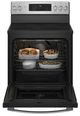 GE Profile™ 30" Fingerprint Resistant Stainless Freestanding Electric Range-1