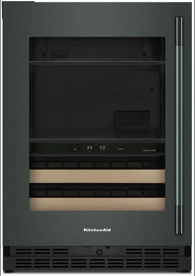 KitchenAid® 24" 4.8 Cu. Ft. Juniper Undercounter Beverage Center-0