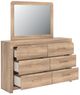 Signature Design by Ashley® Hollymount Tan Dresser and Mirror-4